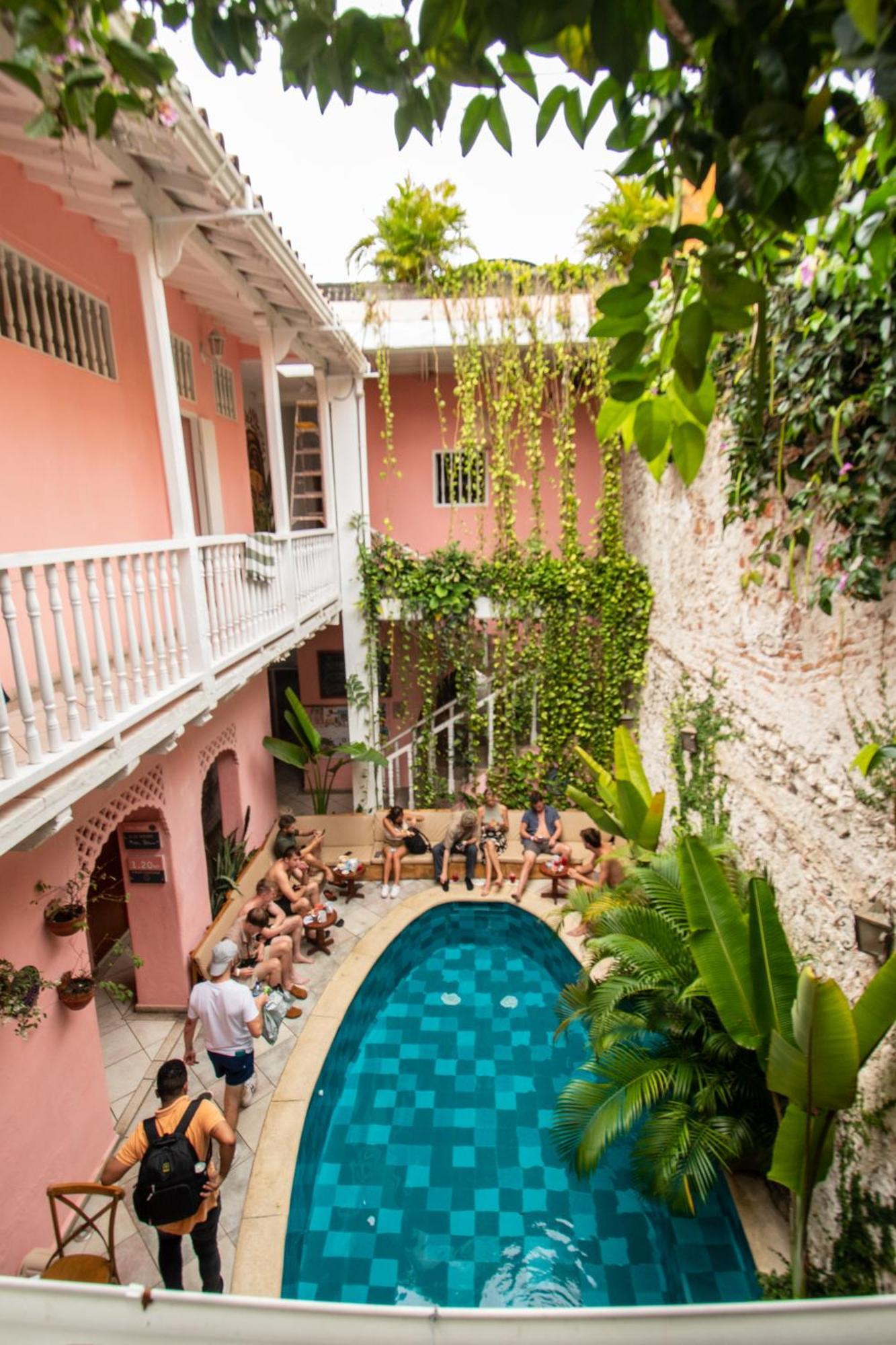 Casa Zahri Boutique Hostel Cartagena  Exterior foto